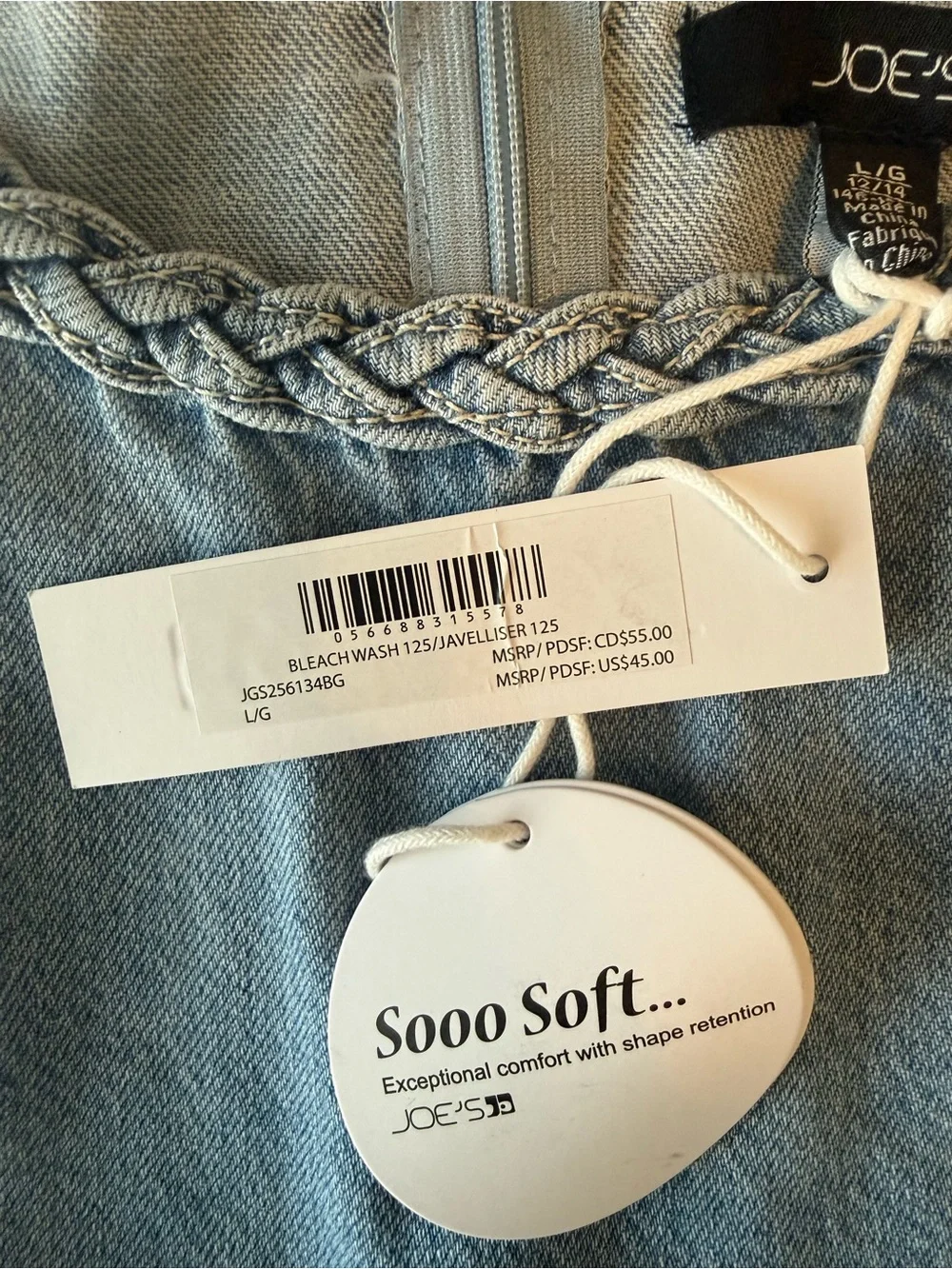 Joes Jeans new tags