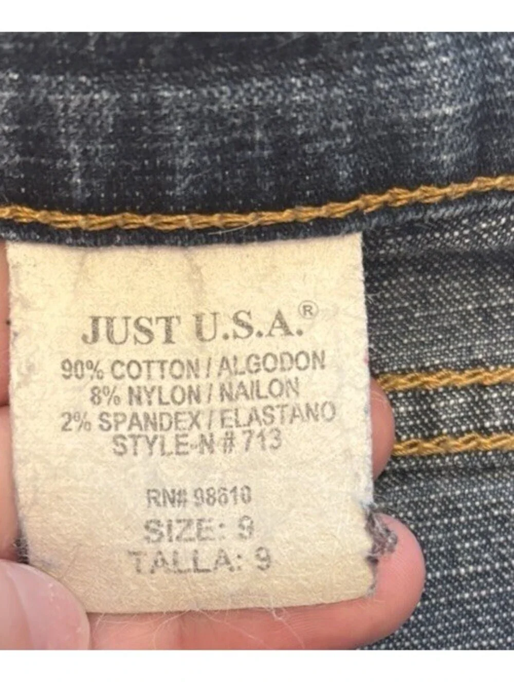 Just USA vintage dark