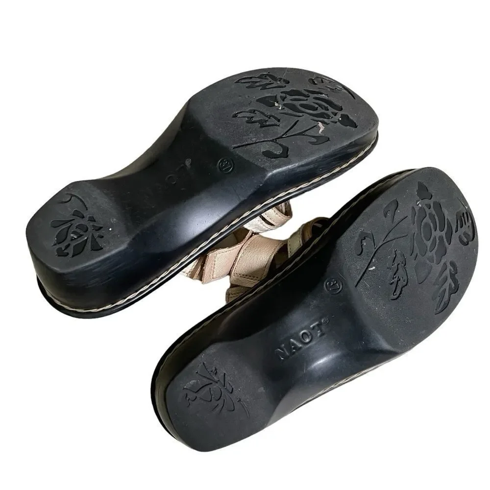Naot leather sandals