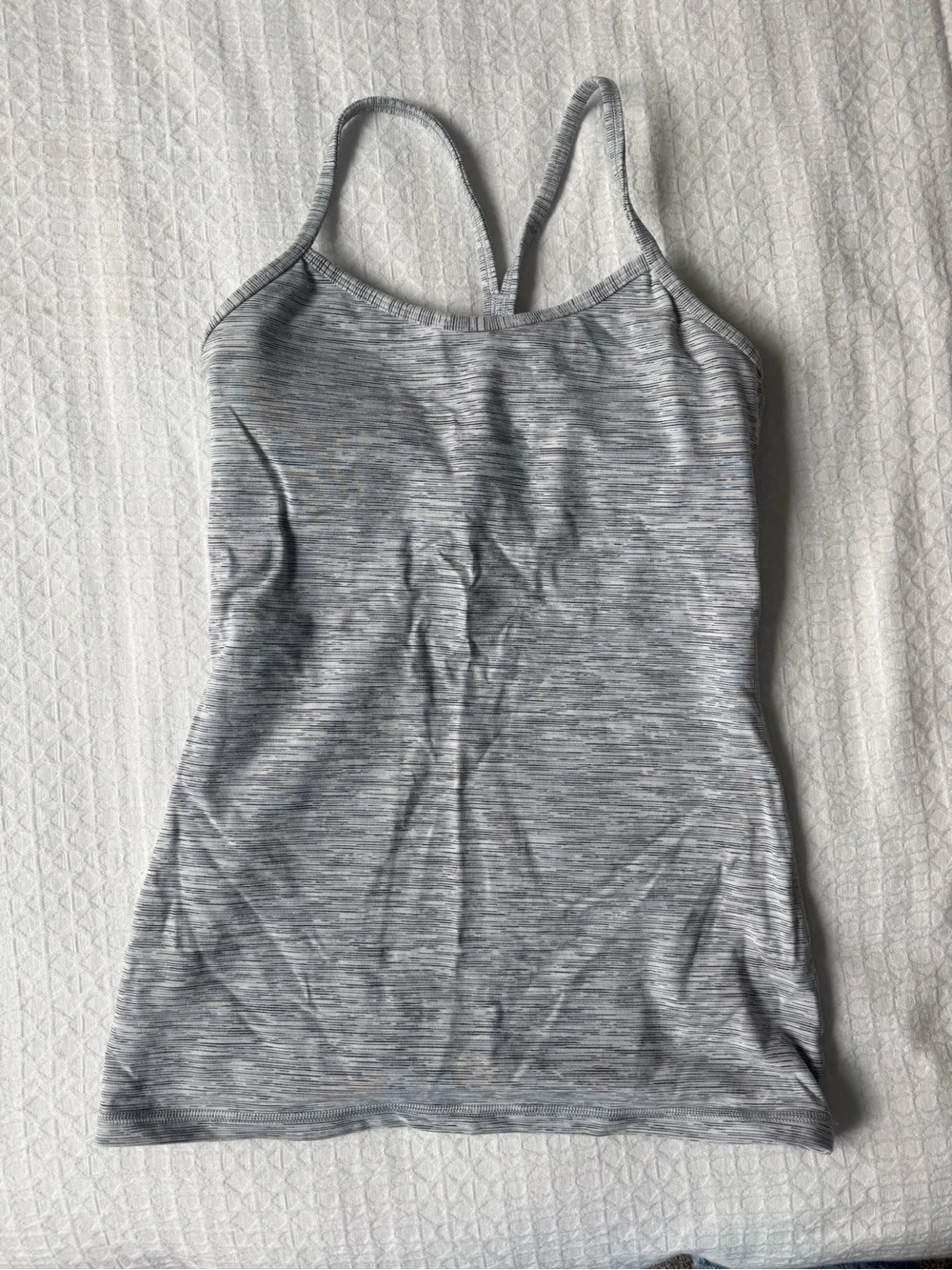lululemon athletica Gray Space-Dye Slim Fit Camisole