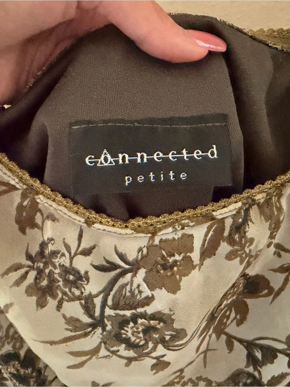 connected apparel petite slip