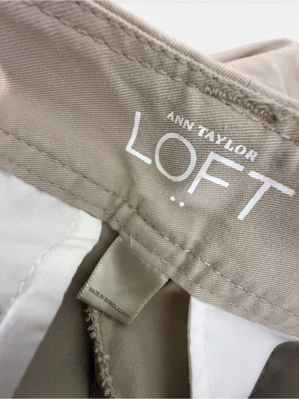 LOFT tan beige