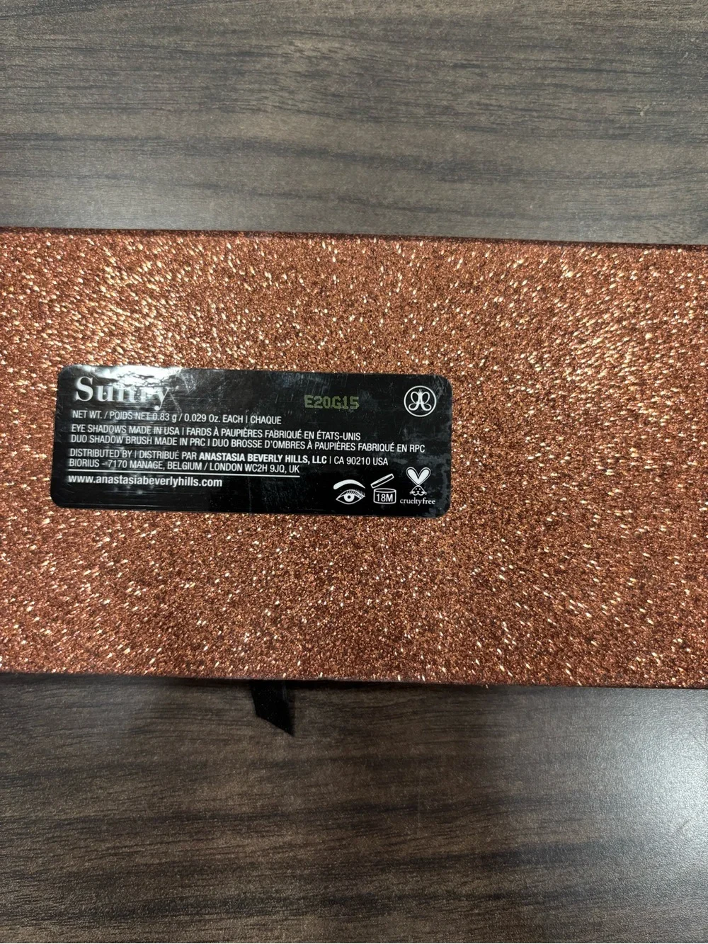 Anastasia Beverly Hills versatile eyeshadow
