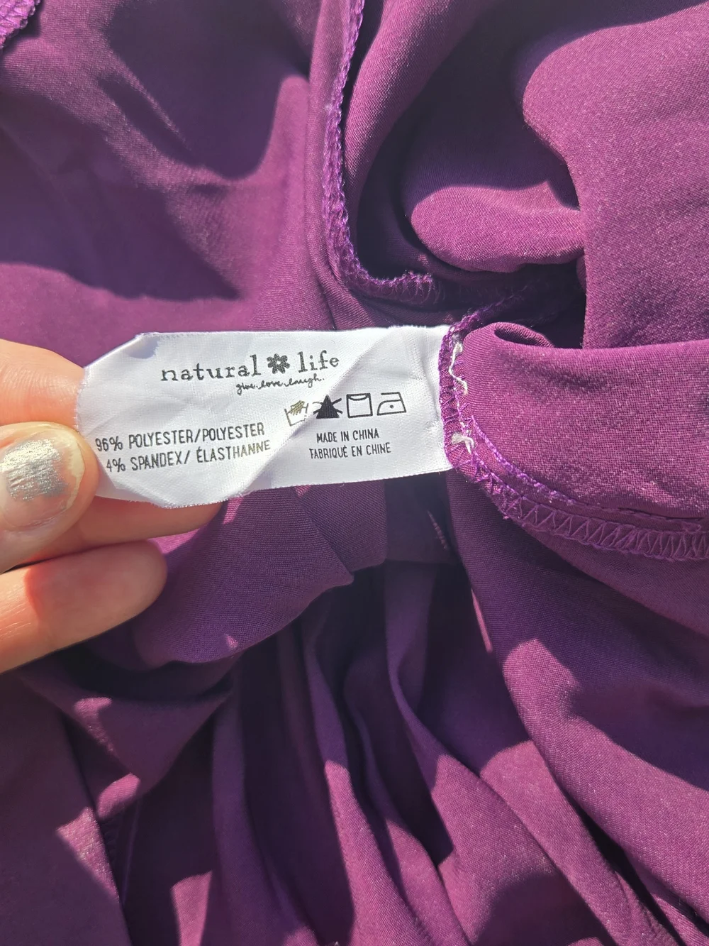 NATURAL LIFE smocked high