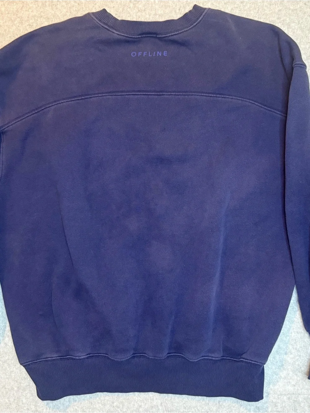 Offline navy crewneck