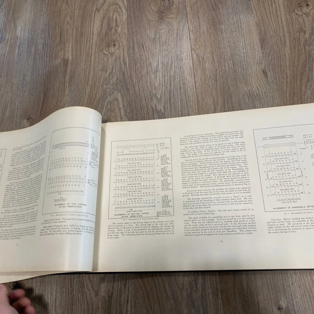 Delaware River Bridge Final Report 1927 Philadelphia Camden Engineering History