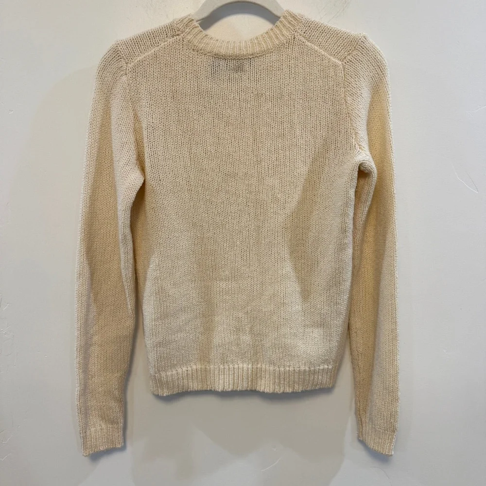 Theory cream knit