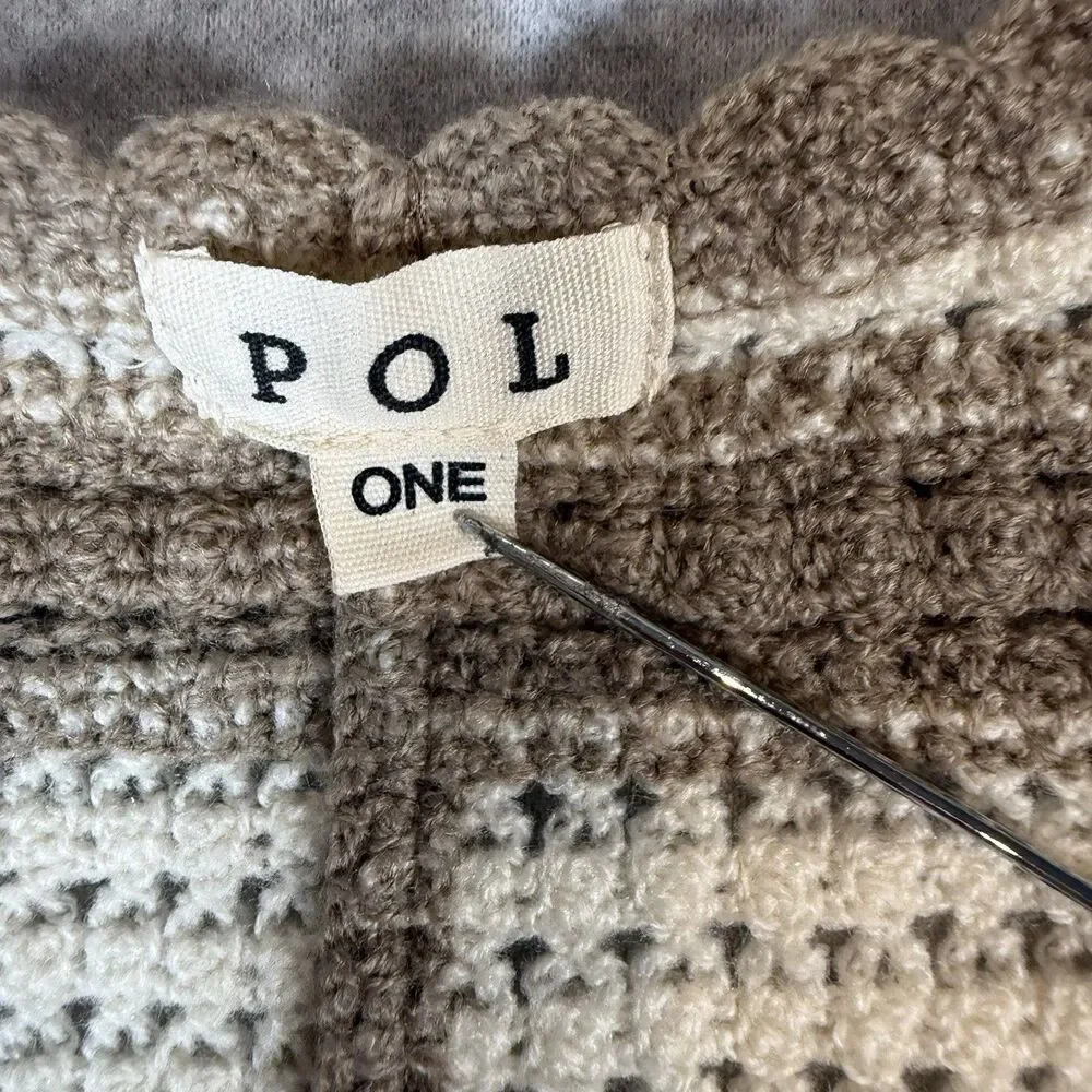 POL crochet cardigan