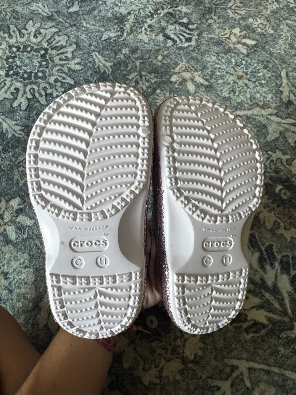 CROCS comfortable glitter