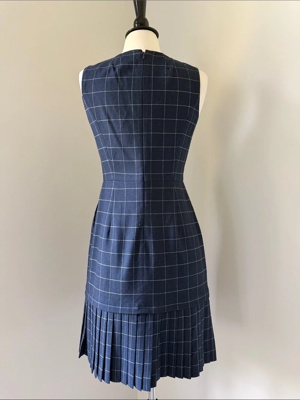 J. Crew style windowpane