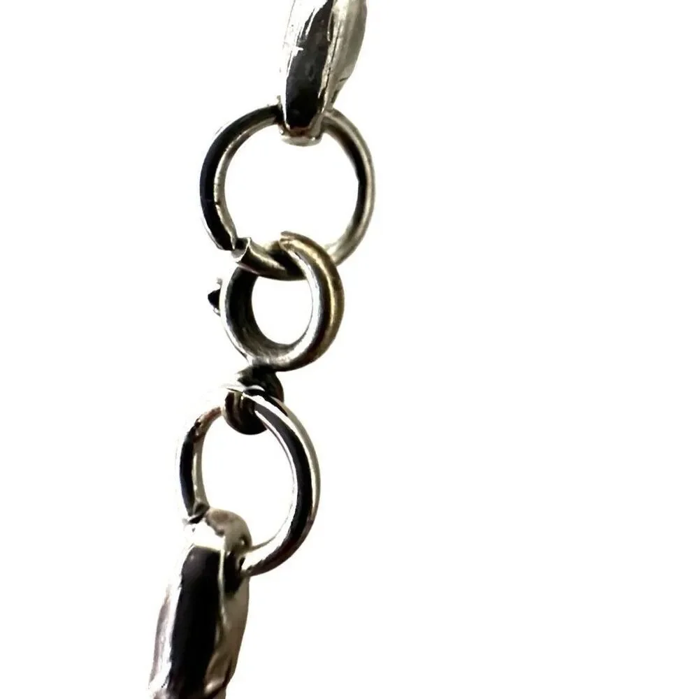 Vintage Crystal Teardrop Necklace vintage large
