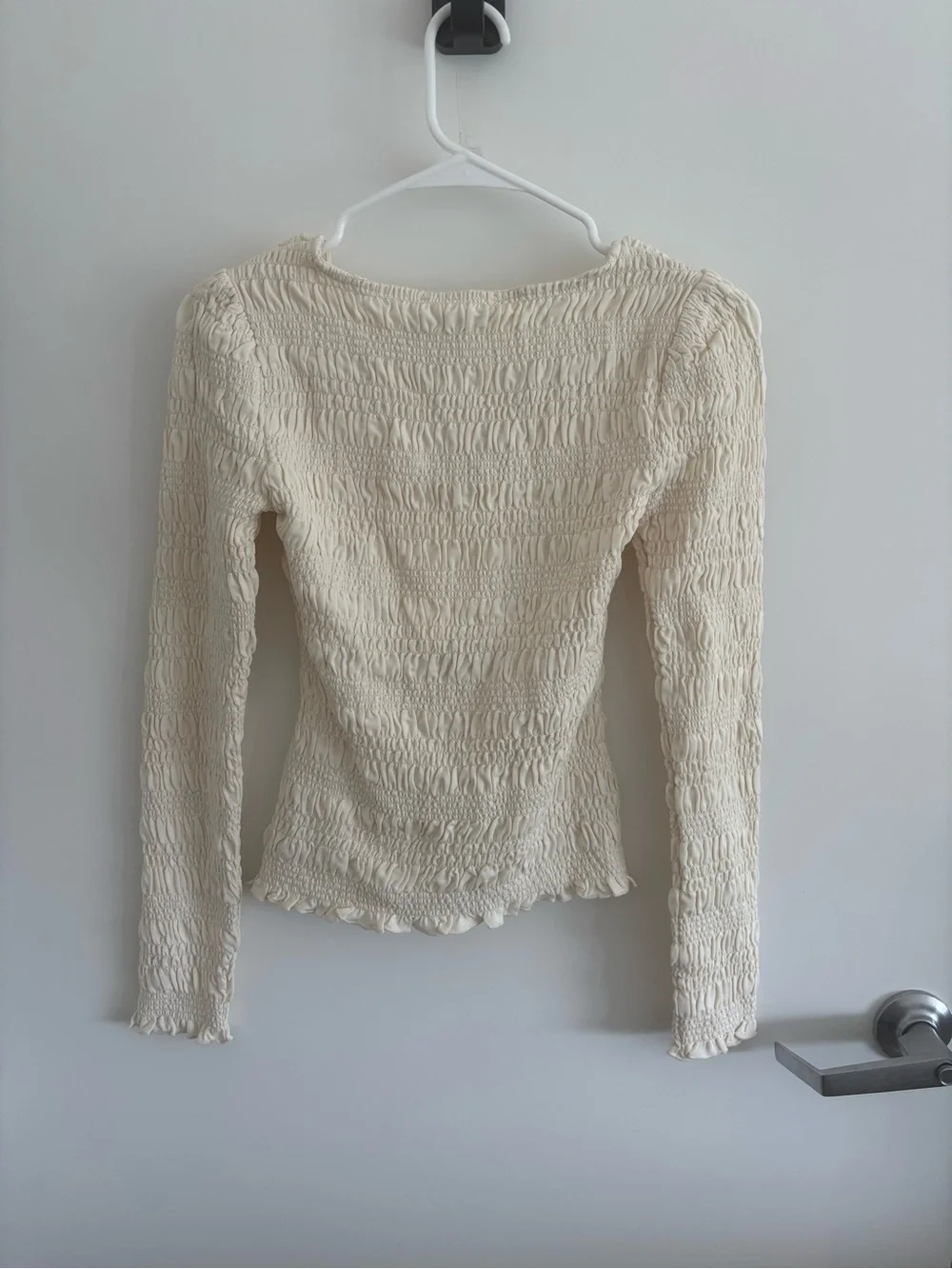 Frame Denim lightweight smocked