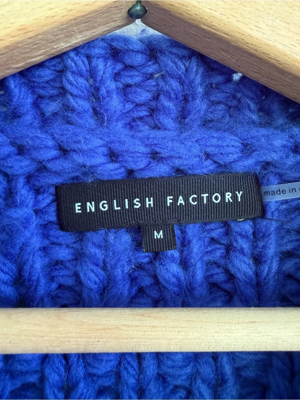 English Factory thick chunky