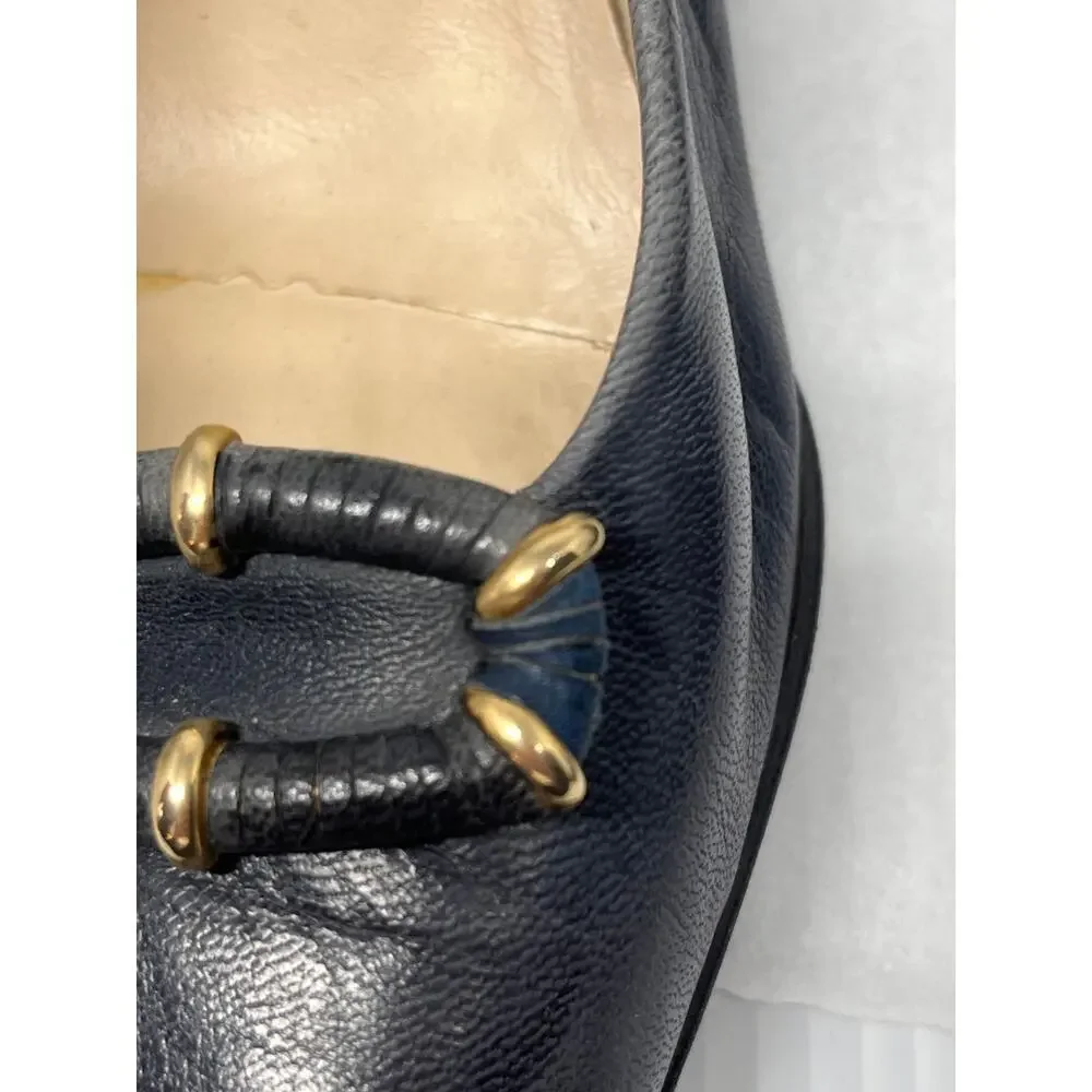 Bally vintage navy