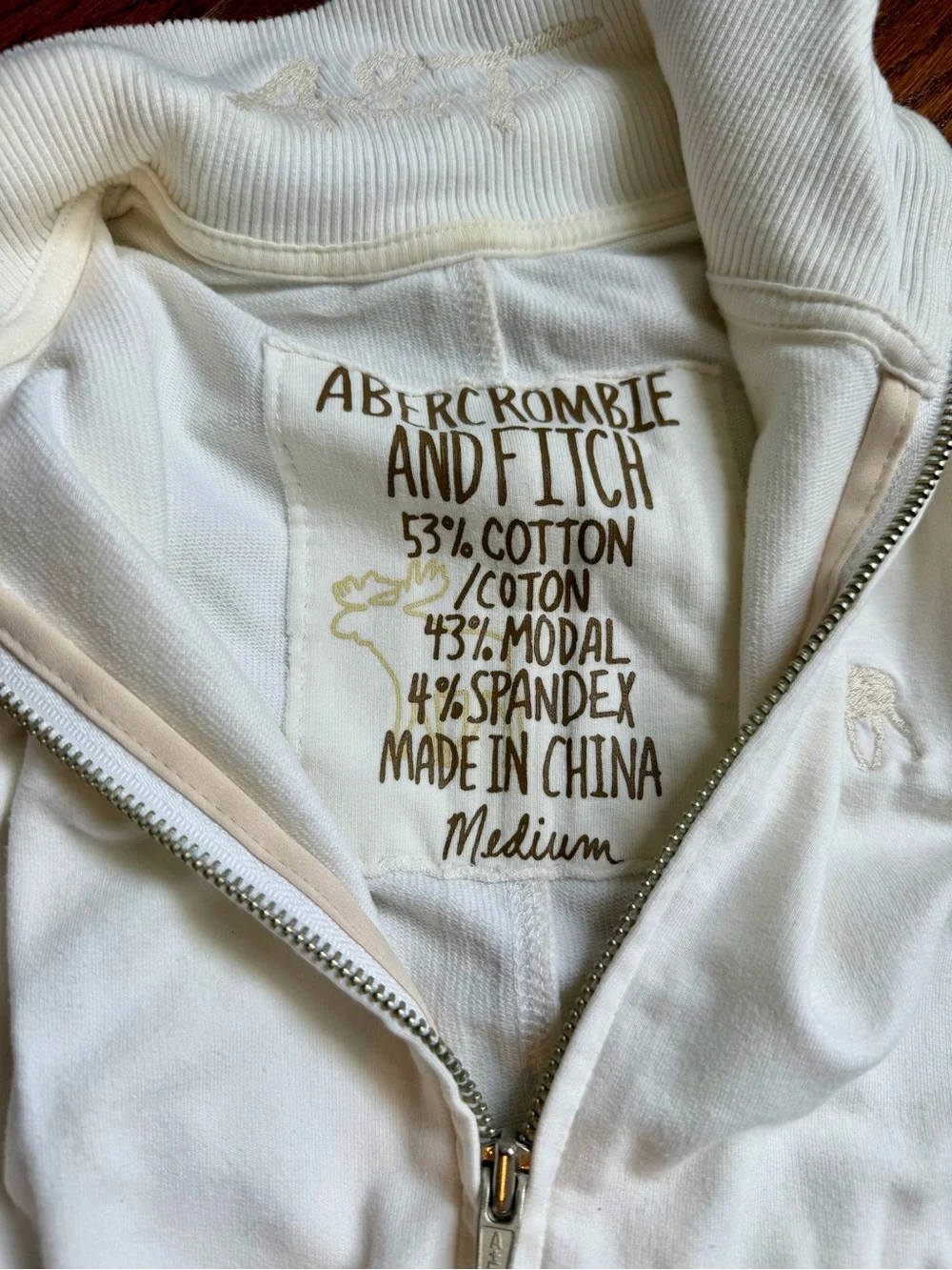 Abercrombie & Fitch women’s white