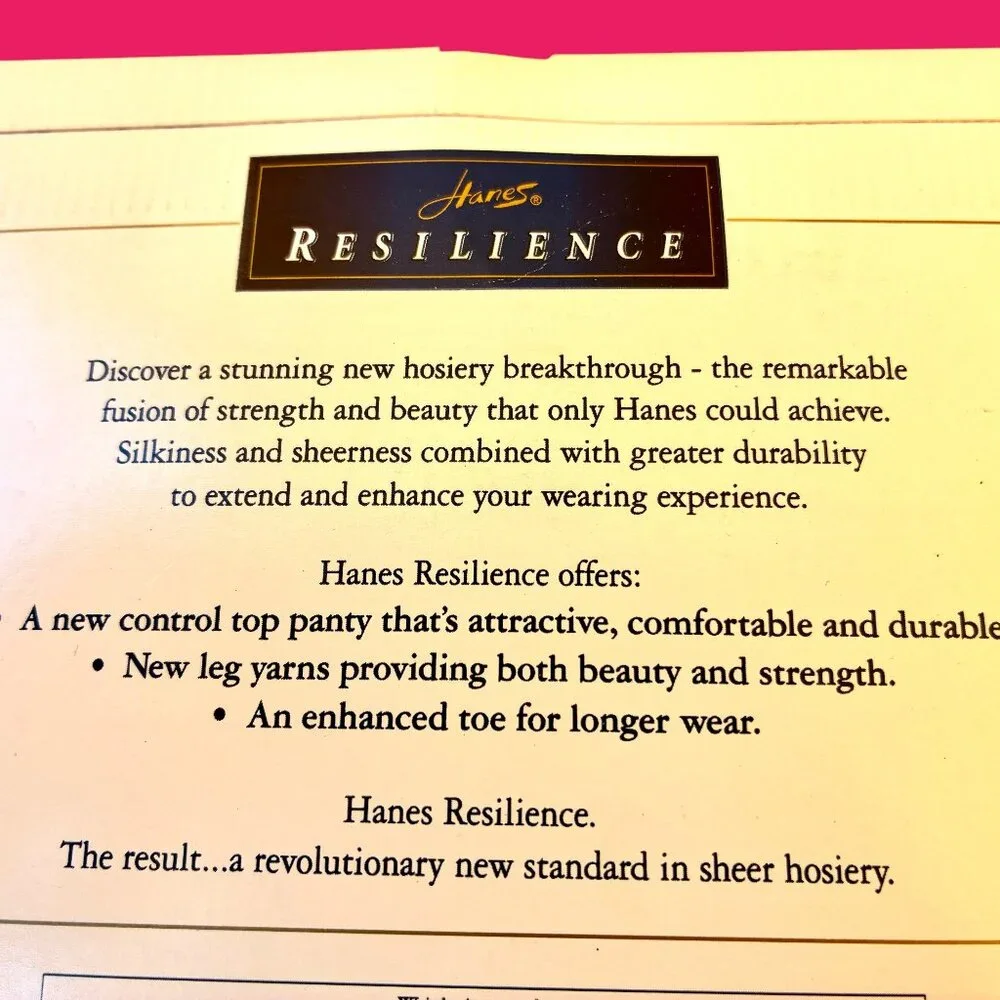 Hanes silk reflections