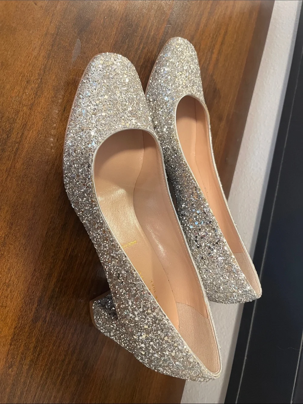 kate spade glitter covered