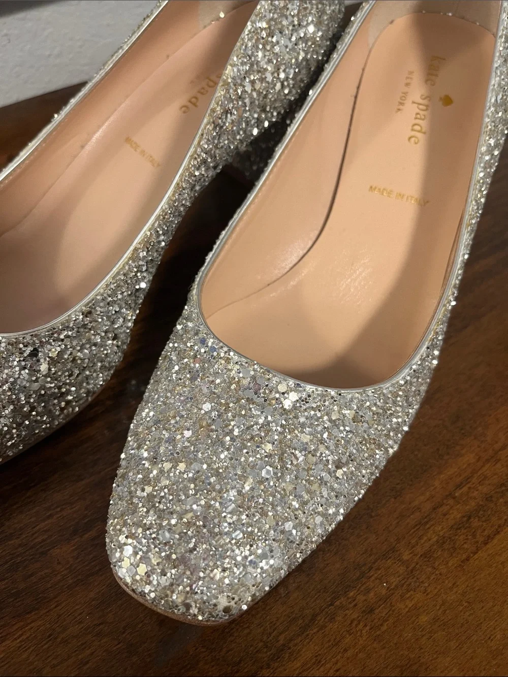 kate spade glitter covered