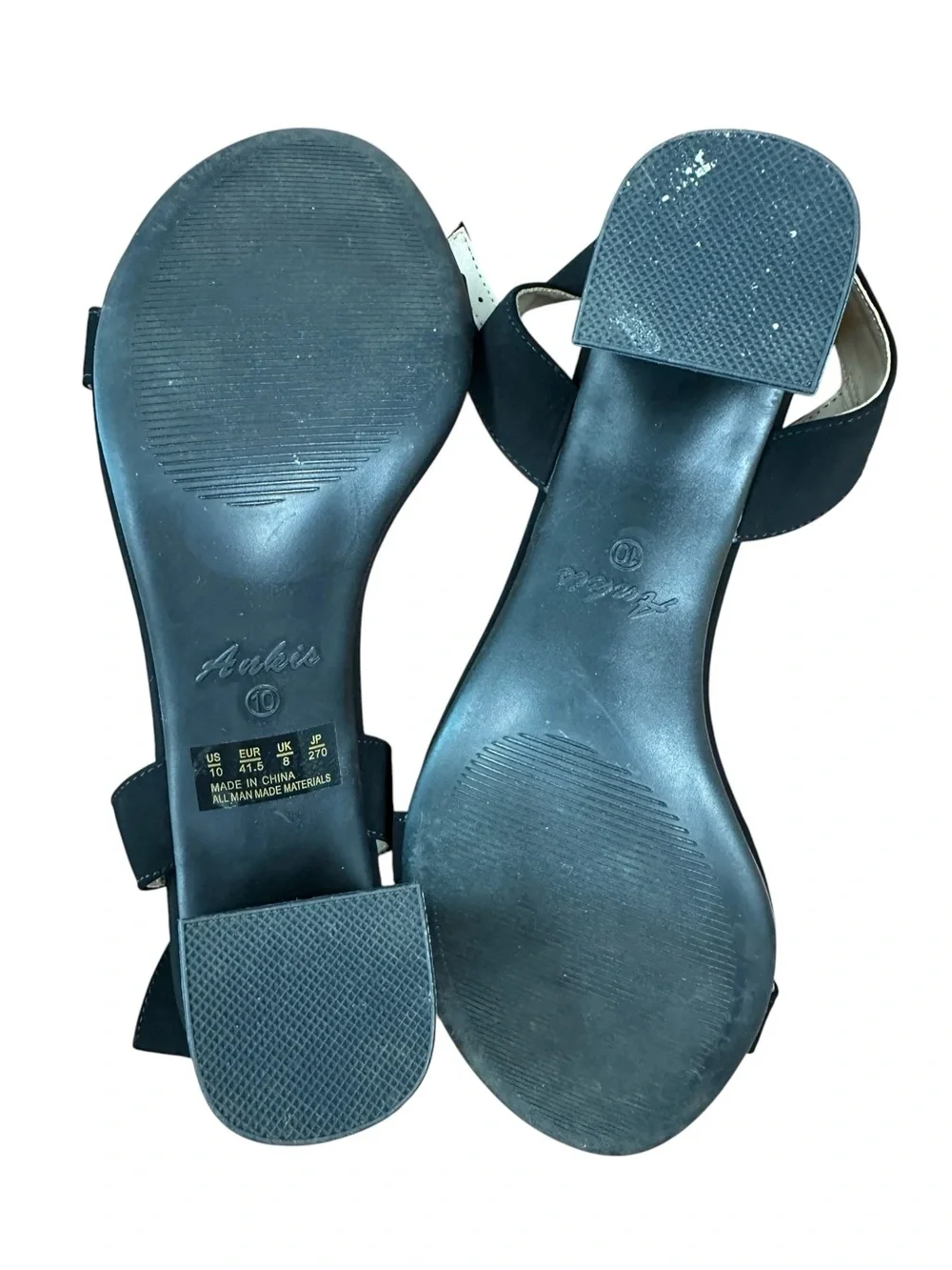 Ankis block heel