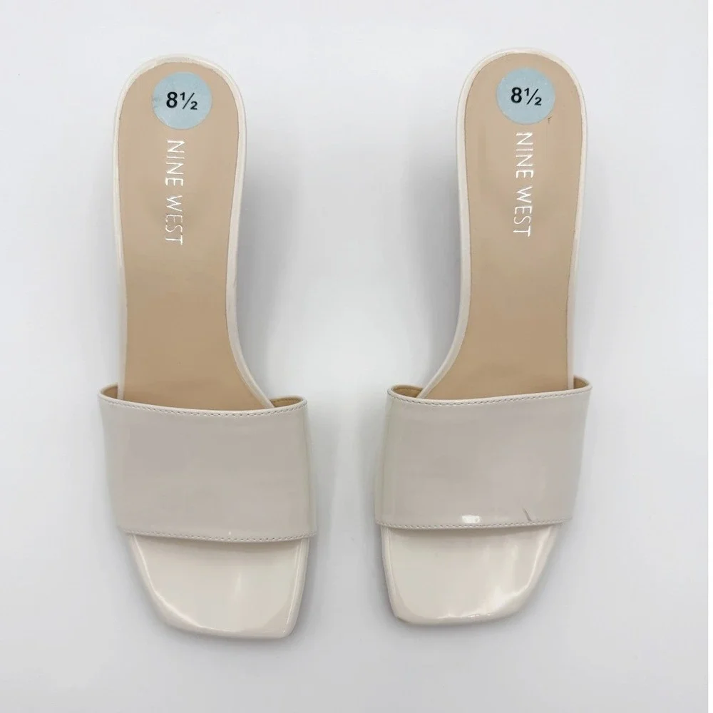 Nine West glossy off