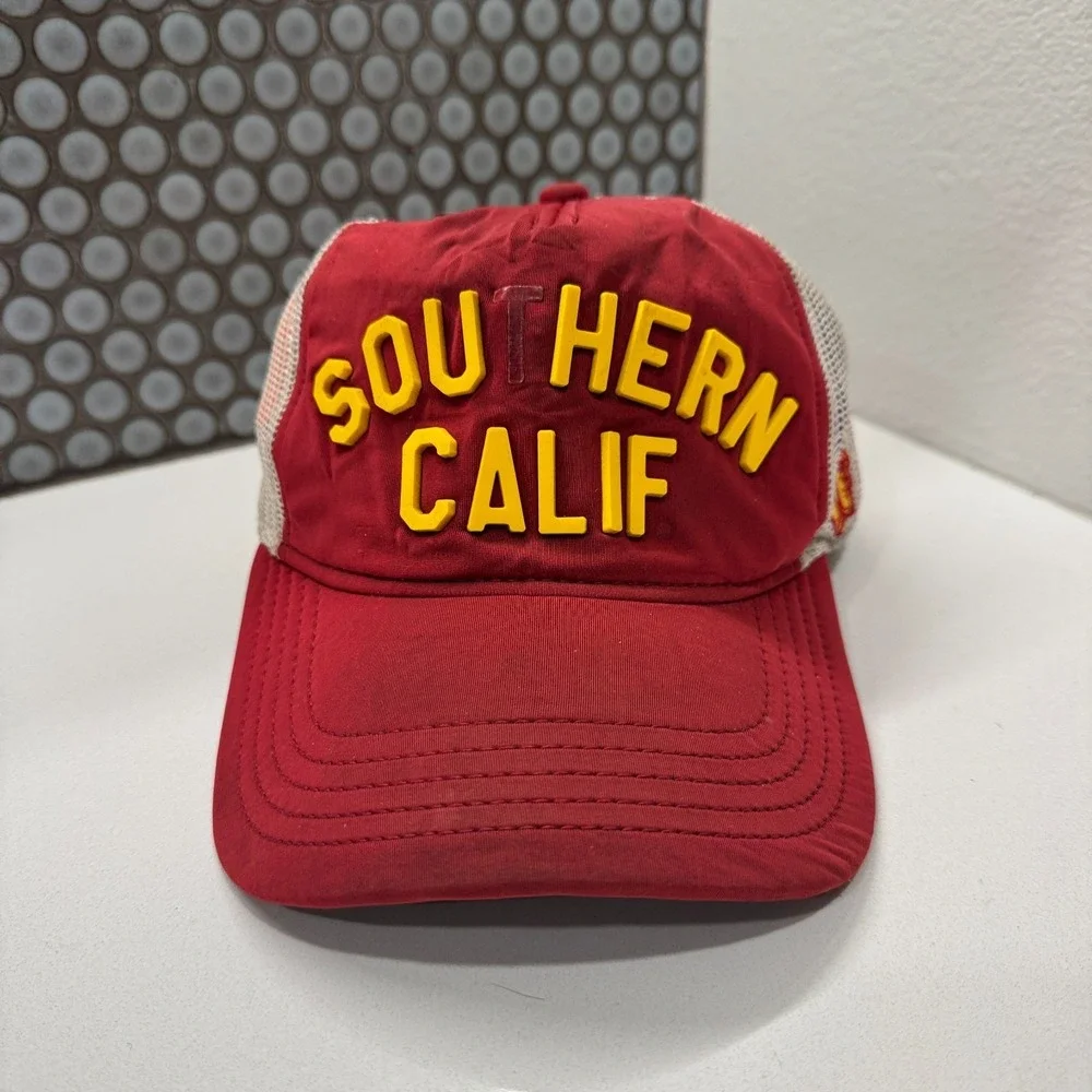 Southern California Hat Cap‎ Trojans Trucker Meshback Snapback Vintage Outdoor