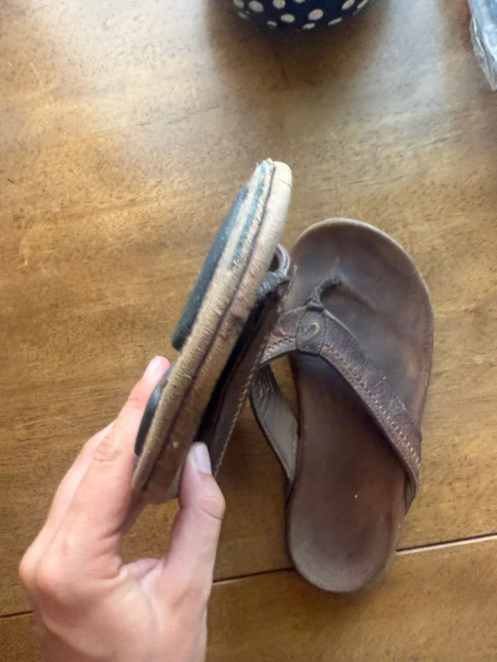 OluKai genuine leather