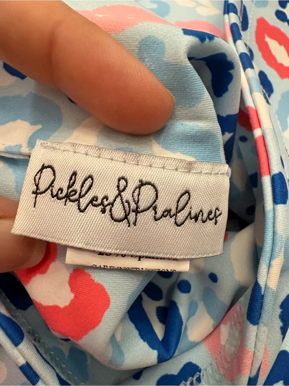 N/A size tag