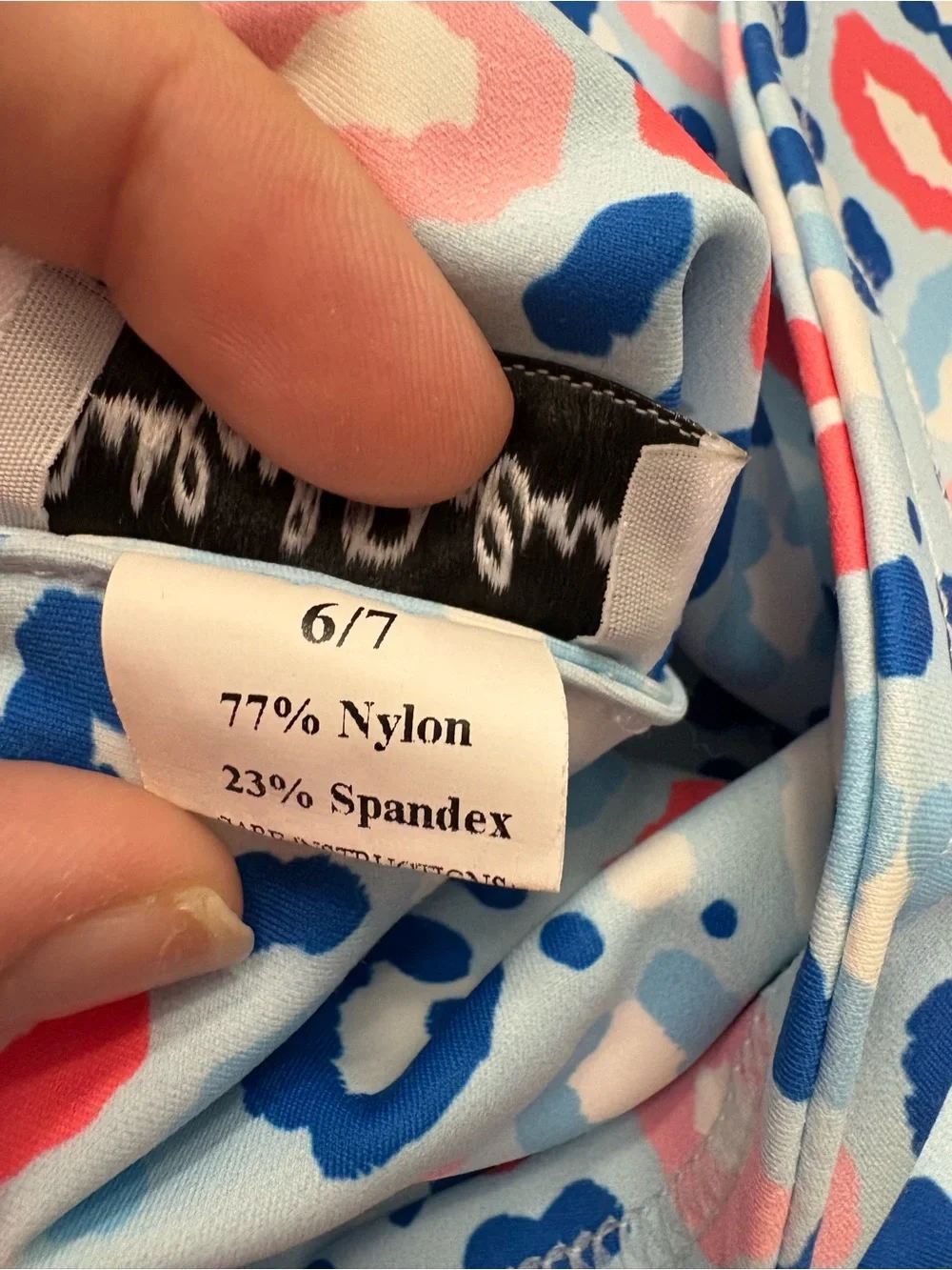 N/A size tag