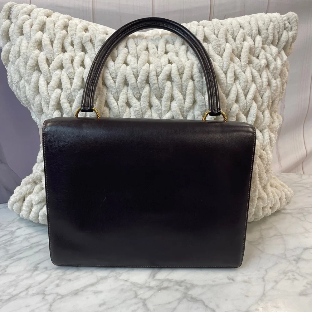 Hermes dark brown