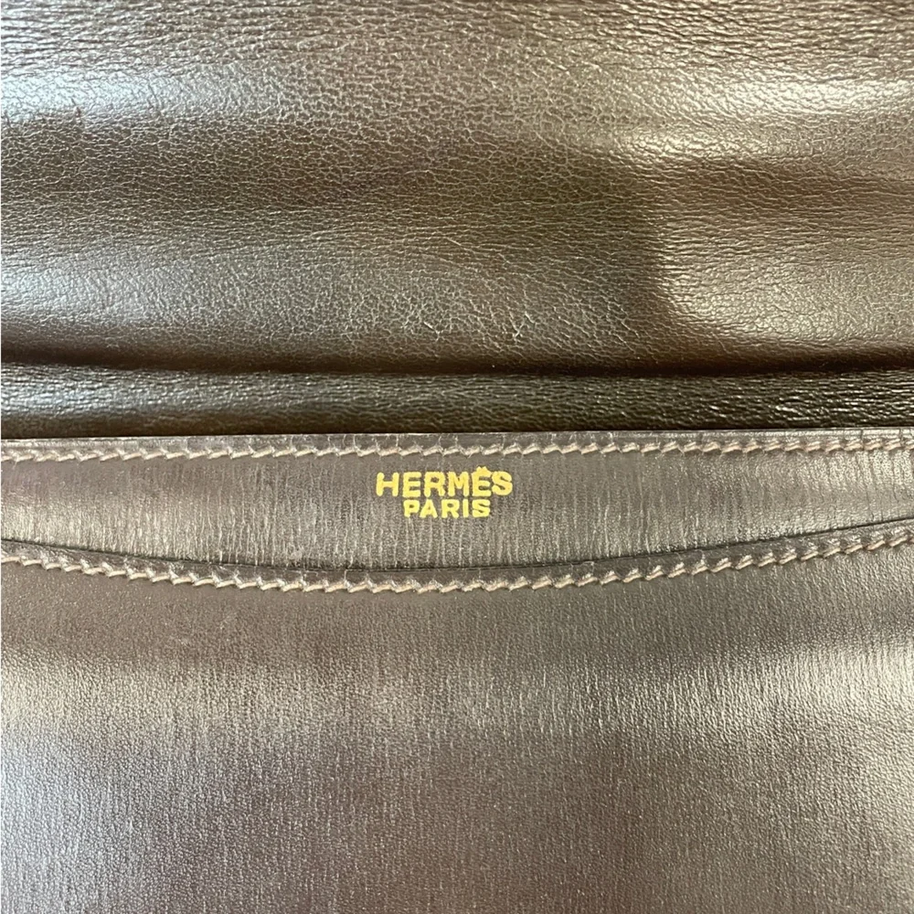 Hermes dark brown