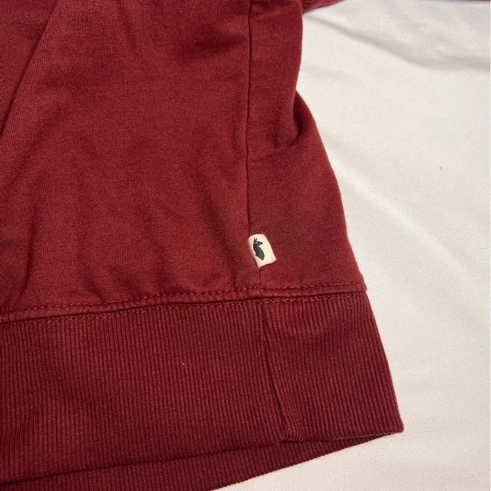 Cotopaxi Youth Crew Sweatshirt-Maroon -Size Large