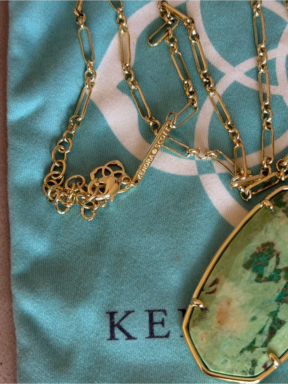 Kendra Scott gold tone