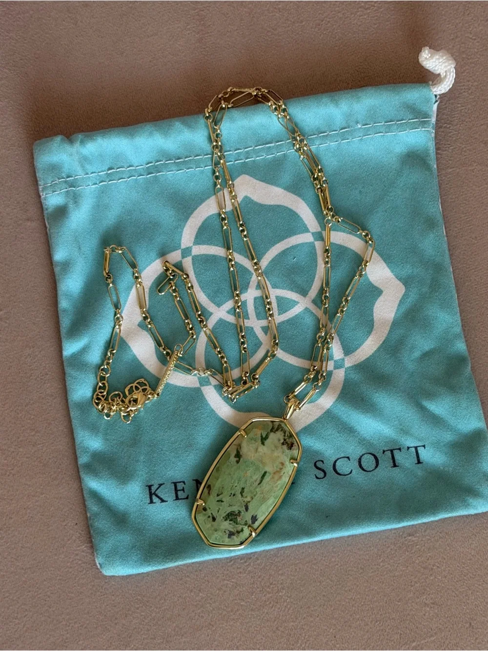Kendra Scott gold tone