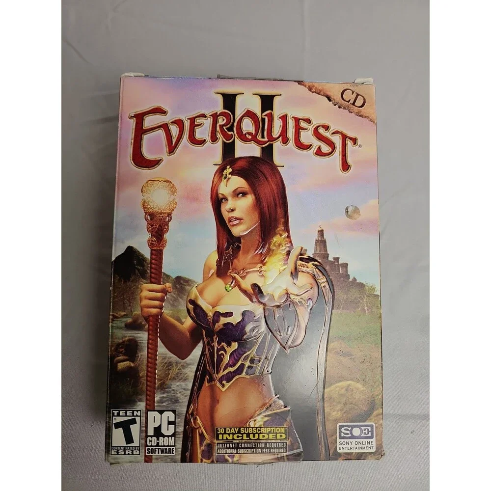 EverQuest II DVD-ROM (PC, 2004)