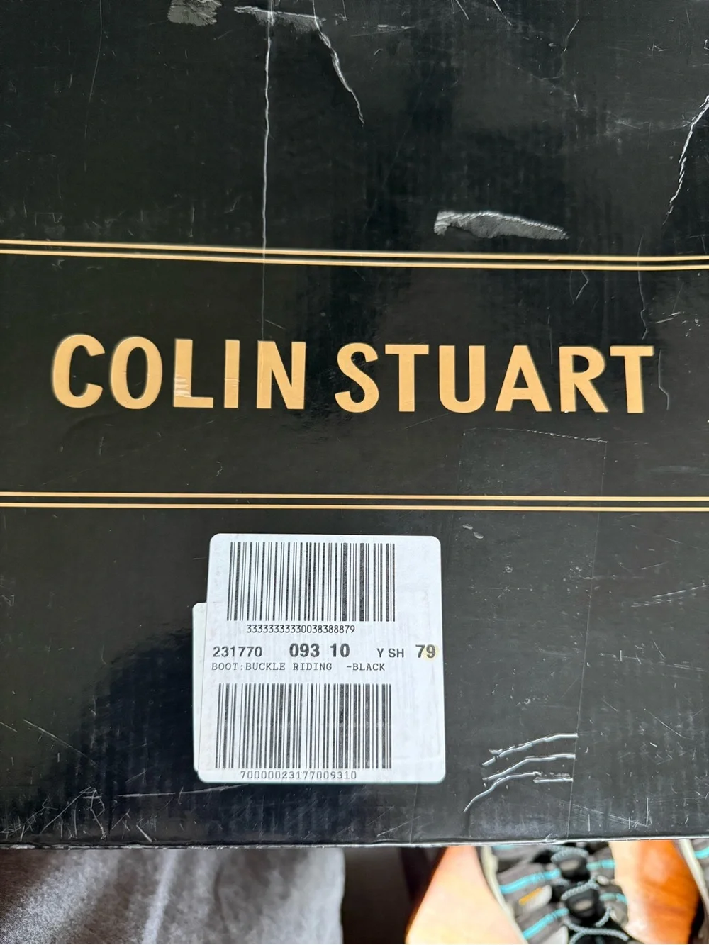 Colin Stuart black leather