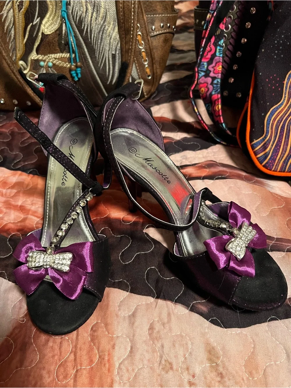 Delicious black satin