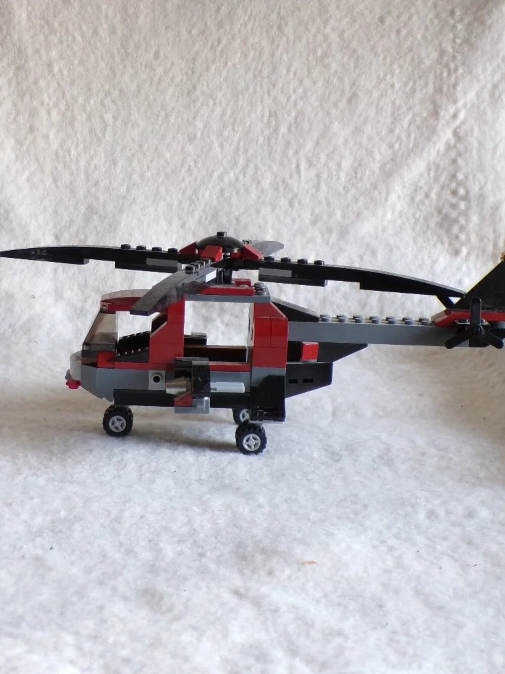 LEGO Deadpool Chopper Showdown Mostly Complete Helicopter Only 6866 Wolverine