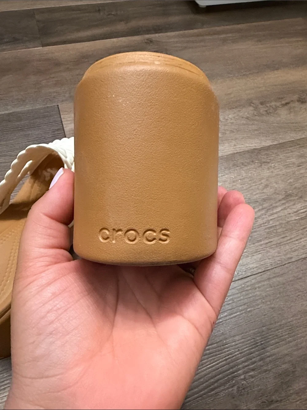 CROCS comfortable white