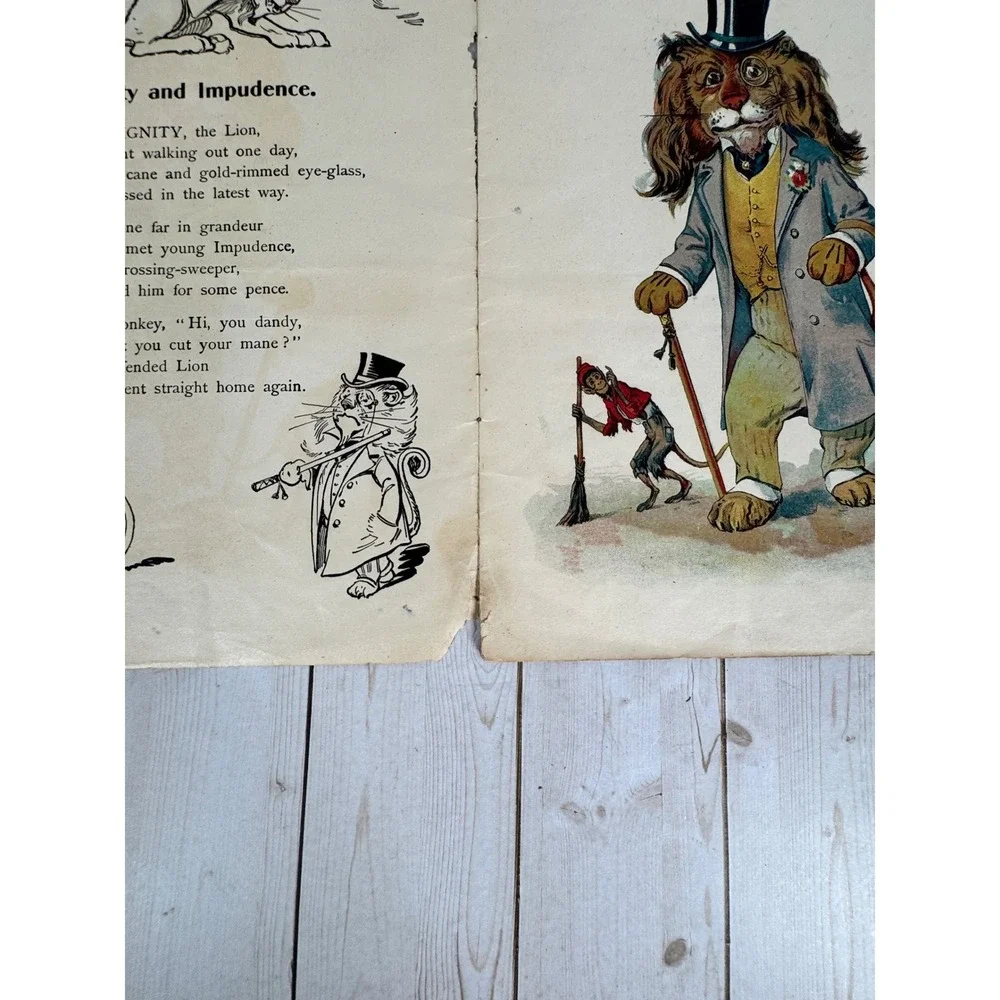 Antique fun frolic