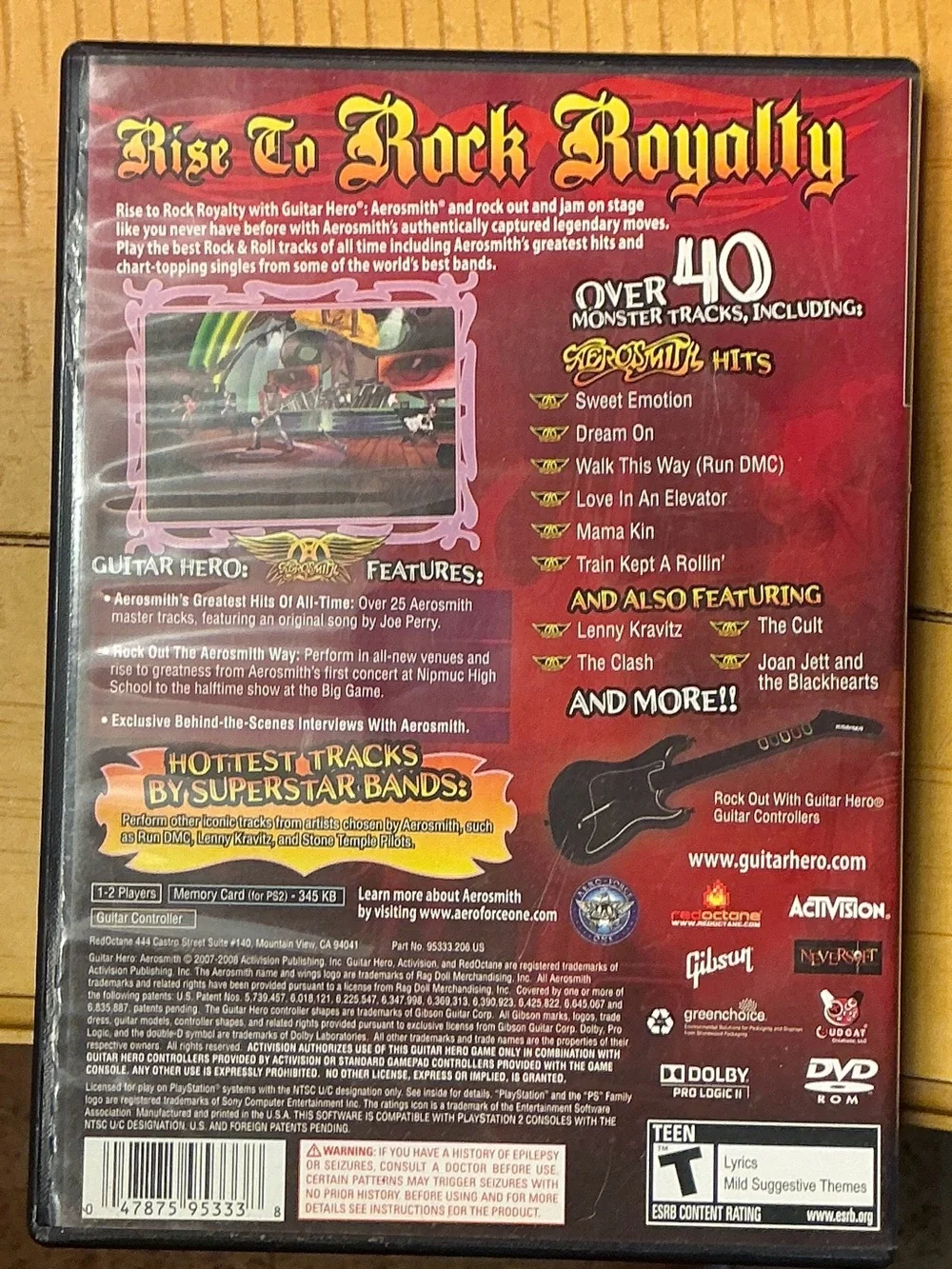 Sony playstation guitar
