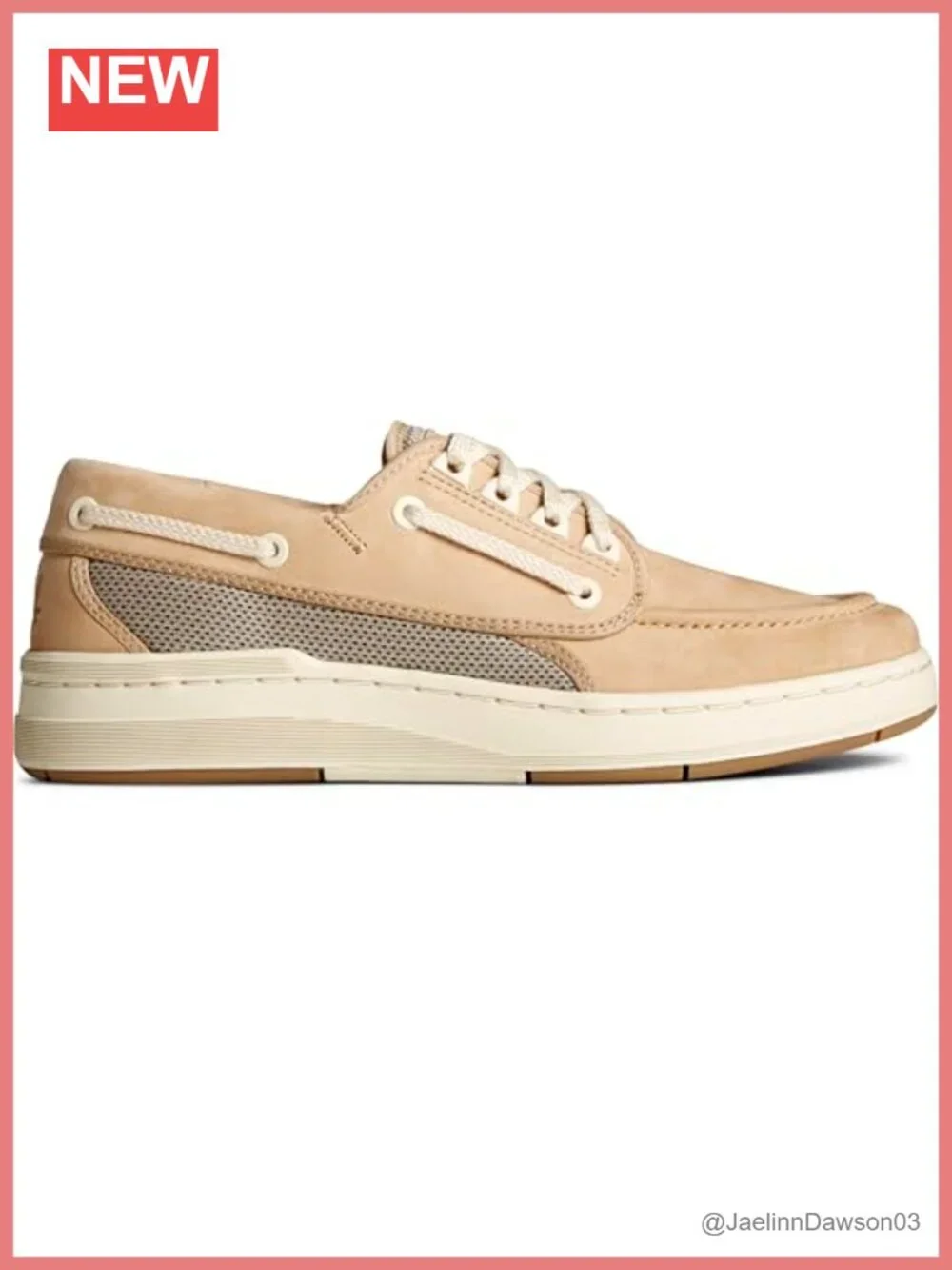 Sperry Boat Shoes Leather Suede Slip-On Loafers