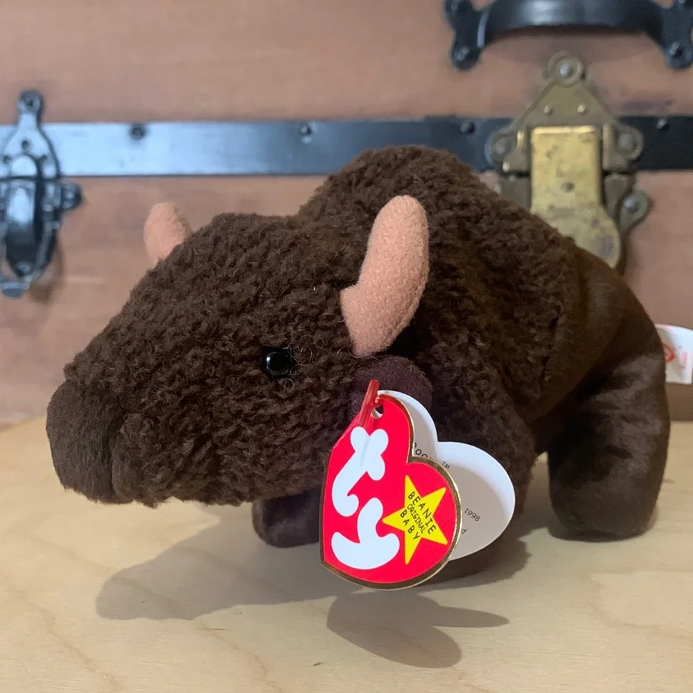 Roam.   Beanie Baby. Buffalo