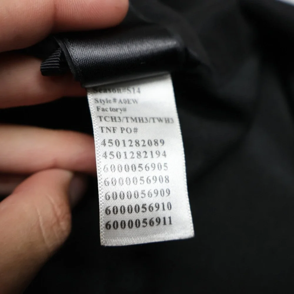 The North Face couple blemish