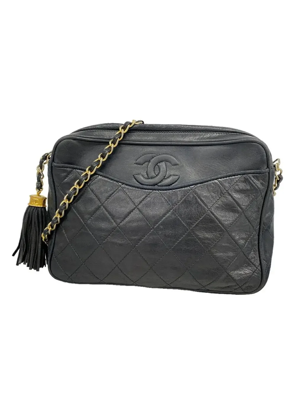 Chanel Vintage Camera Tassel Bag #342056C18B