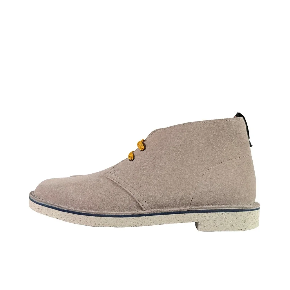 Clarks‎ Bushacre 3 Men's Stone Suede Chukka Desert Boots Size 11 M