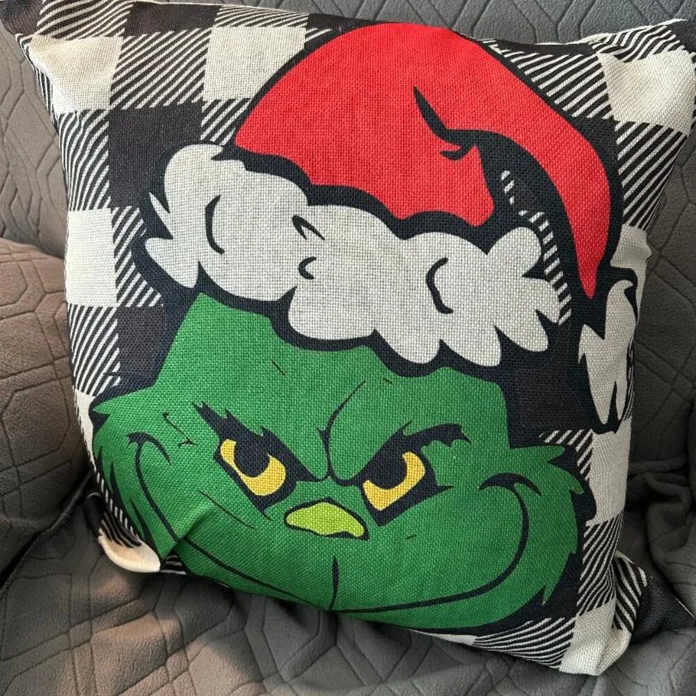 Grinch new pillow