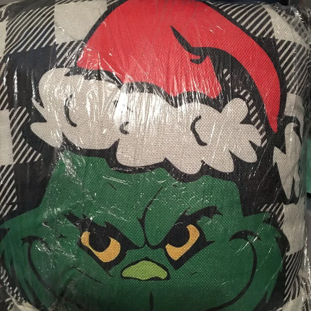 Grinch new pillow