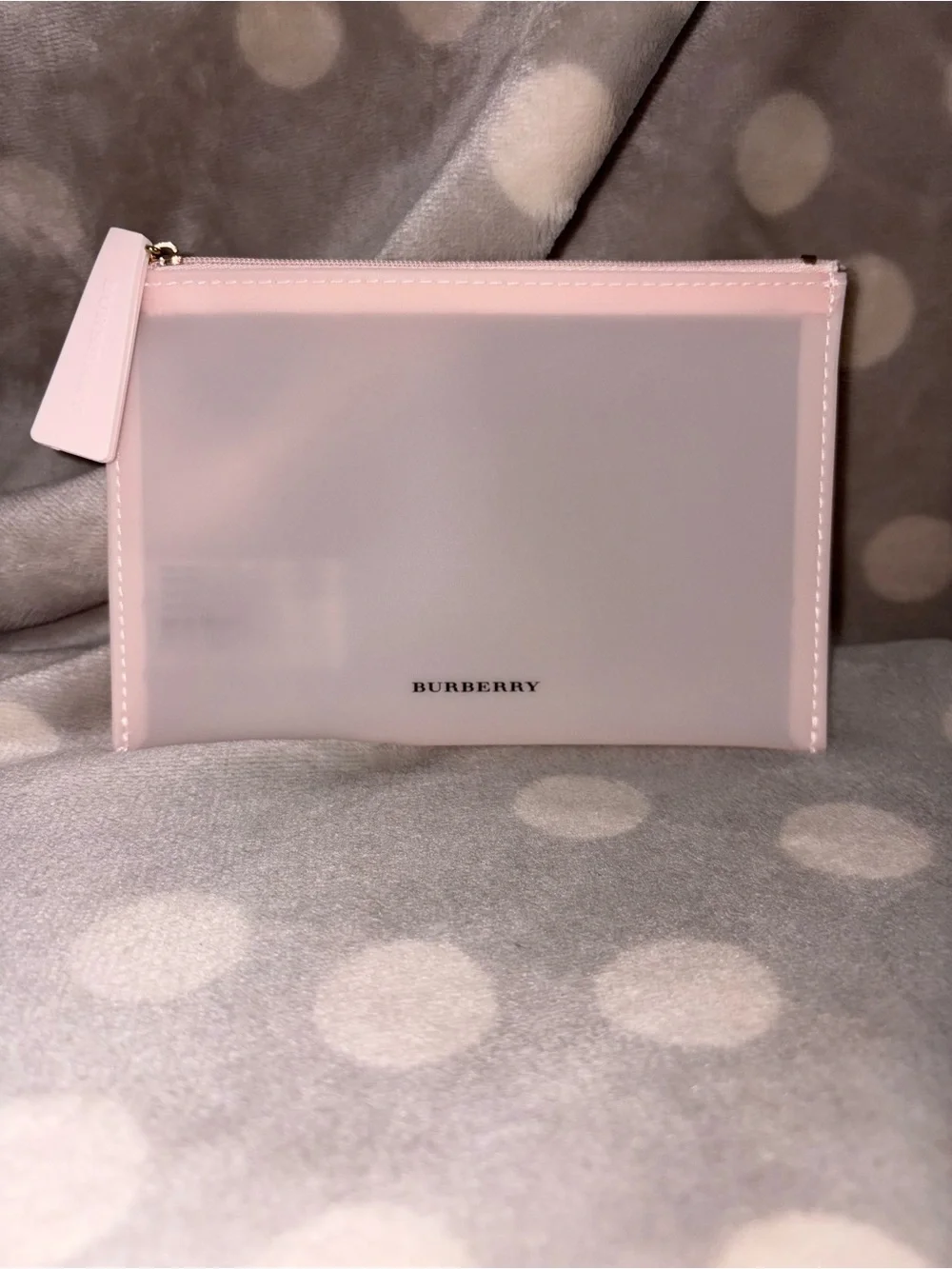 Burberry Parfums Cosmetic Pouch - NEW