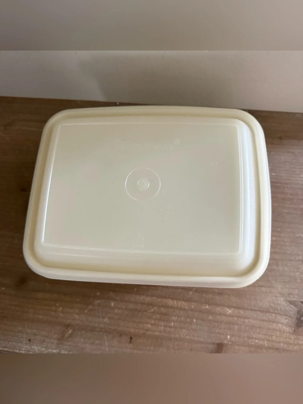 Tupperware ice cream