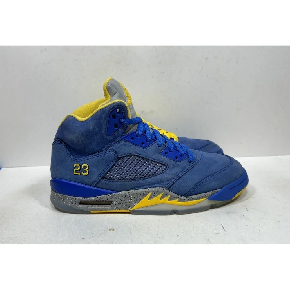 Nike Air Jordan 5 Retro Laney Varsity Royal Blue Mens Size 10.5 CD2720-400